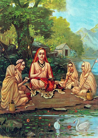 Portrait of Adi Shankara