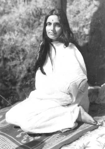 Portrait of Anandamayi Ma