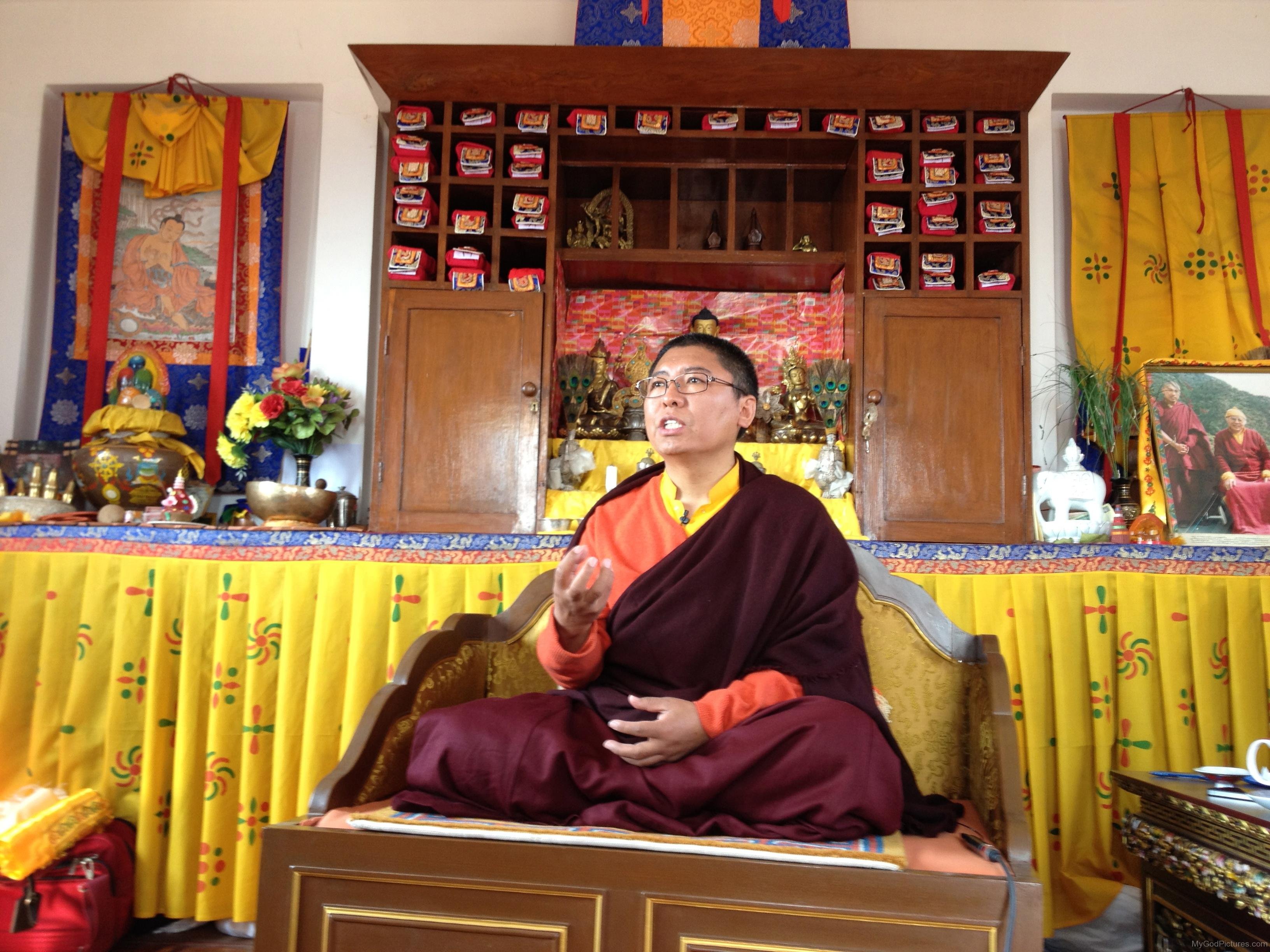 Portrait of Tsoknyi Rinpoche